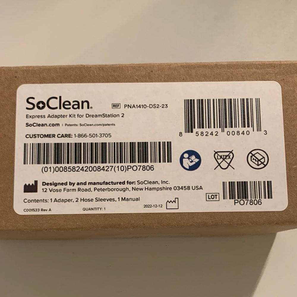 SoClean Express Adapter Kit for DreamStation 2